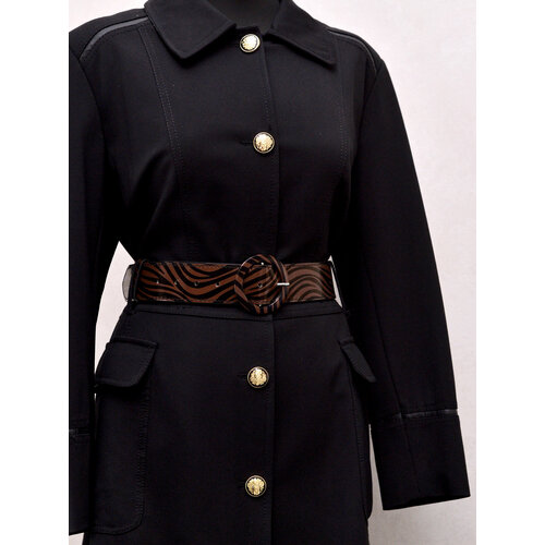 фото Ремень , размер 115, черный, коричневый limi store