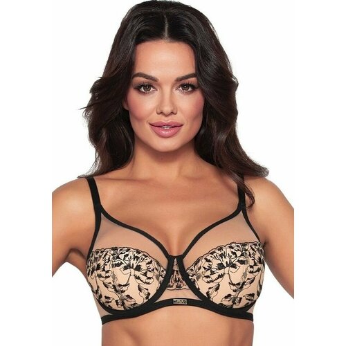 фото Бюстгальтер ava lingerie, 2 шт., размер 90f, черный