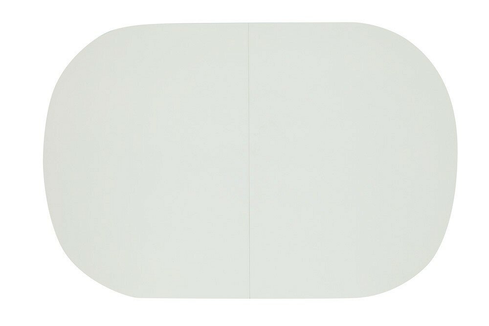 Обеденный стол TetChair Датская Bosco 120 см, белый, коричневый - фото №5