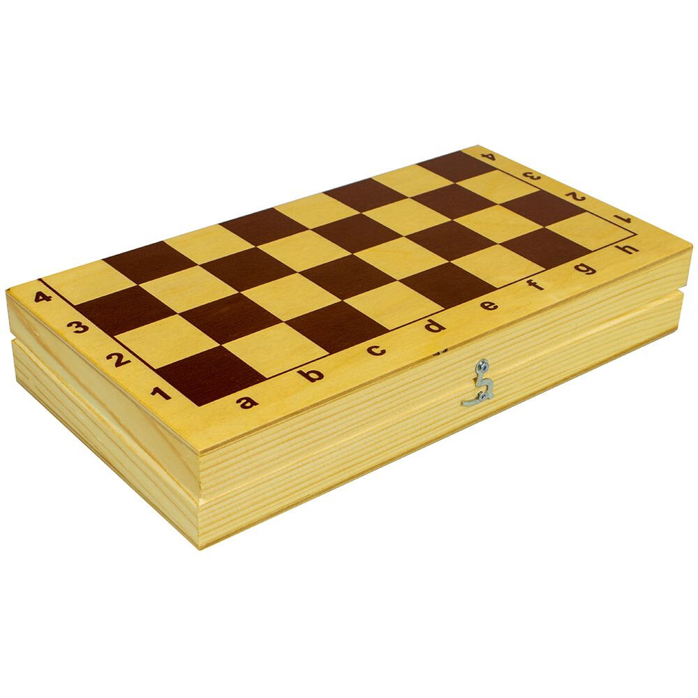 Настольная игра Десятое королевство Шахматы, пластмассовые фигуры в деревянной упаковке (поле 29см х 29см) 03878ДК - фотография № 19