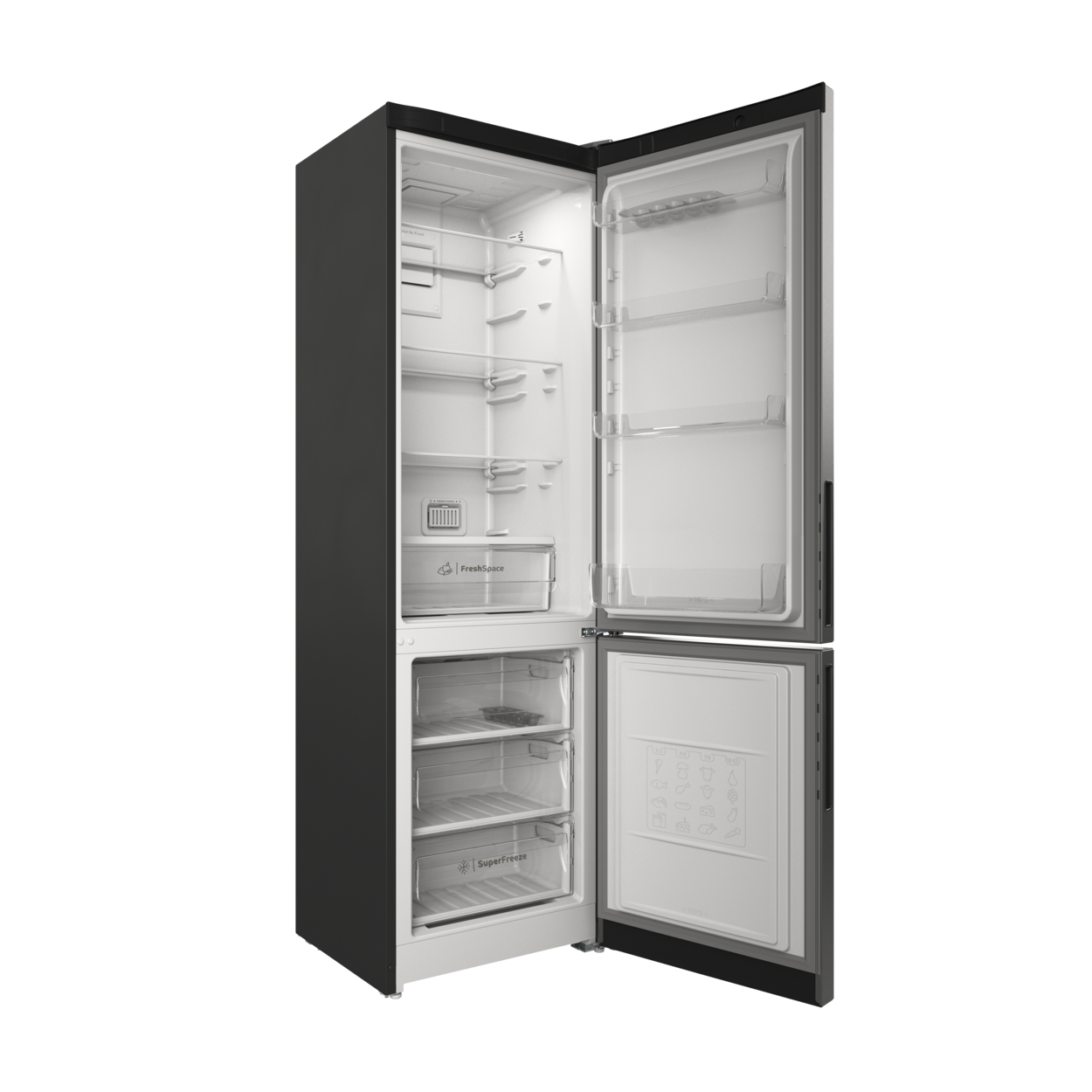 Холодильник Indesit ITR 5200 S серебристый - фотография № 4