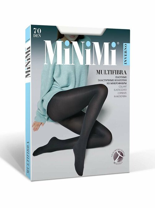 Колготки  MiNiMi MULTIFIBRA, 70 den, белый