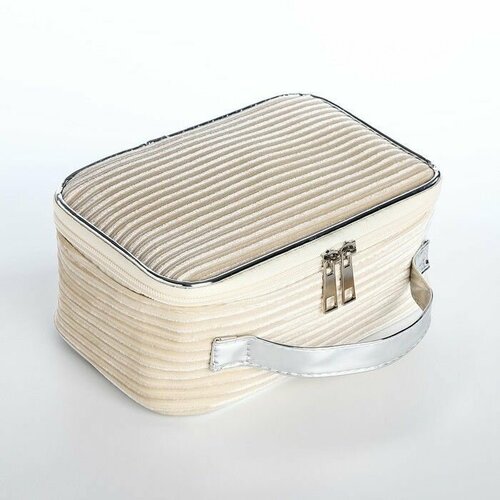 фото Косметичка 21х21 см, бежевый promarket