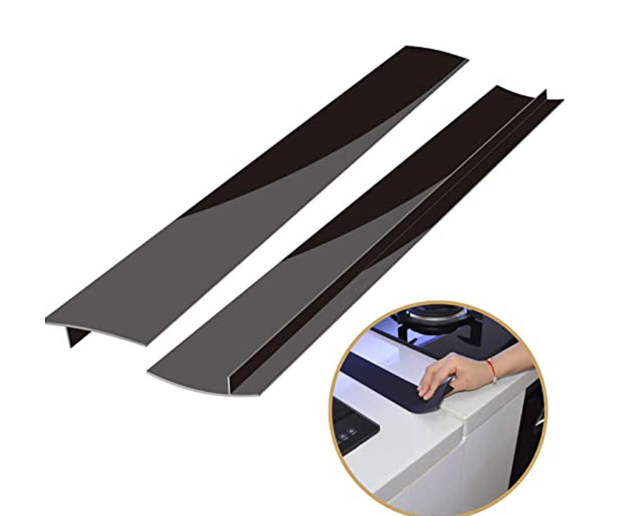 Фурнитура Для Мебели Силиконовая накладка на столешницу для закрытия щели 63,5 см, 1шт, черная