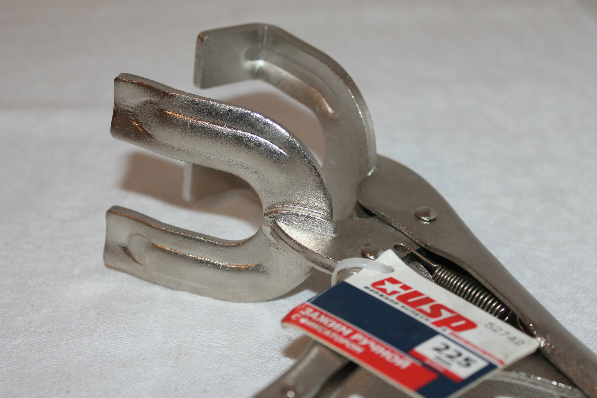 Зажим ручной с фиксатором — фото 1