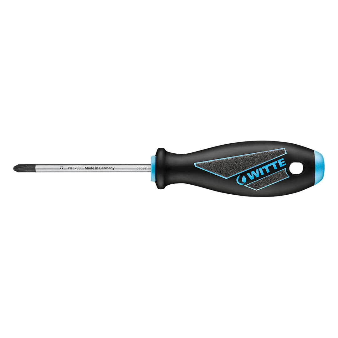 Отвертка WITTE MAXX plus крестовая PH1 4,5 х80 мм арт. 630322016