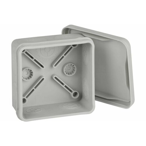 Распаячная коробка ЭРА KOR8080409g2MP двухкомпонентная, безгалогенная, атмосферостойкая, 80x80x40мм пря Б0060290