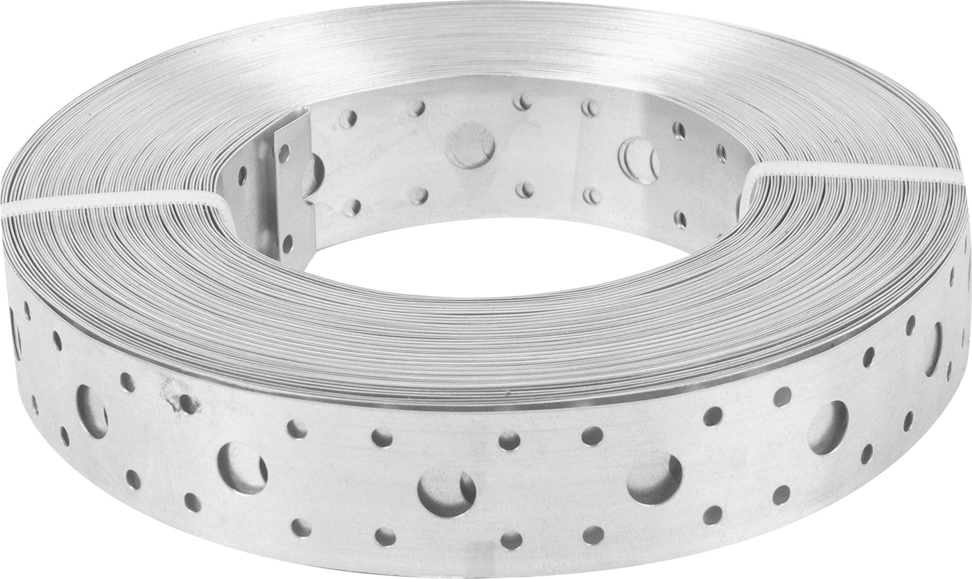 Перфорированная лента прямая LP 25x0.5 25 м оцинкованная сталь цвет серый
