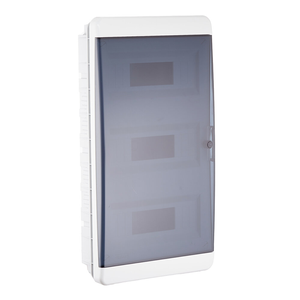 Щит распределительный встраиваемый Tekfor ЩРВ-П пластиковый IP41 535х290х102 мм 36 модулей прозрачная дверь
