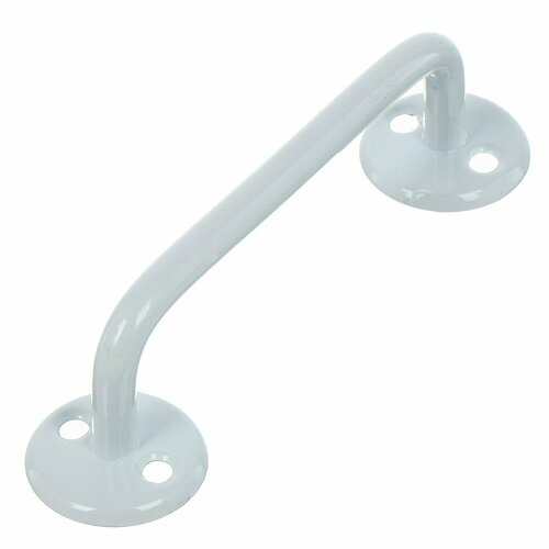 Ручка-скоба Кунгур, РС-100-3, 5 802, белая, сталь