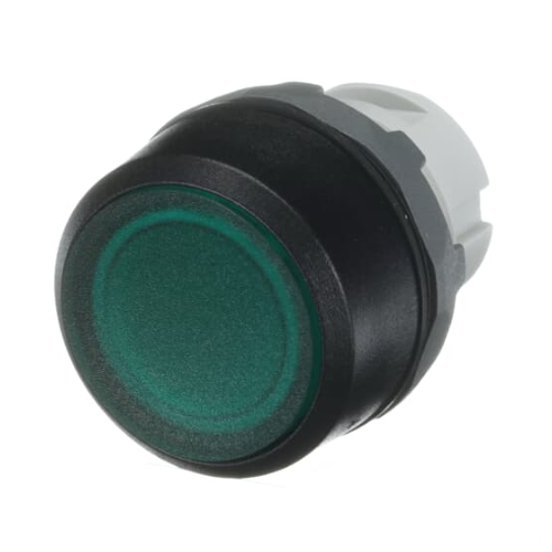 кнопка mp3 21g зеленая выступающая только корпус с подсветкой без фиксации 1sfa611102r2102 MP2-21G Кнопка зелёная с фиксацией с подсветкой (только корпус) ABB, 1SFA611101R1102