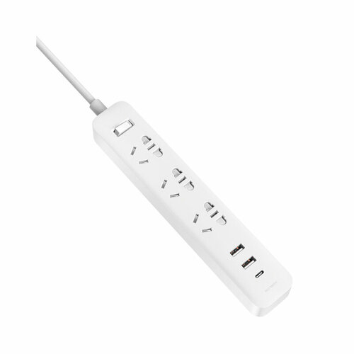 Удлинитель Xiaomi Mi USB-C power strip 20W fast charging version 2A1C CN (XMCXB05QM)