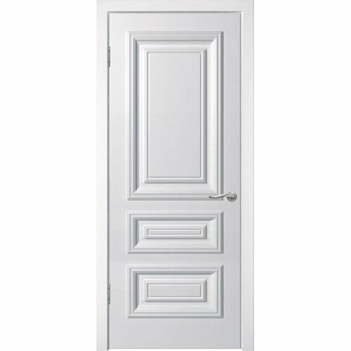 Межкомнатная дверь WanMark Дебют-3 / ПГ белая эмаль