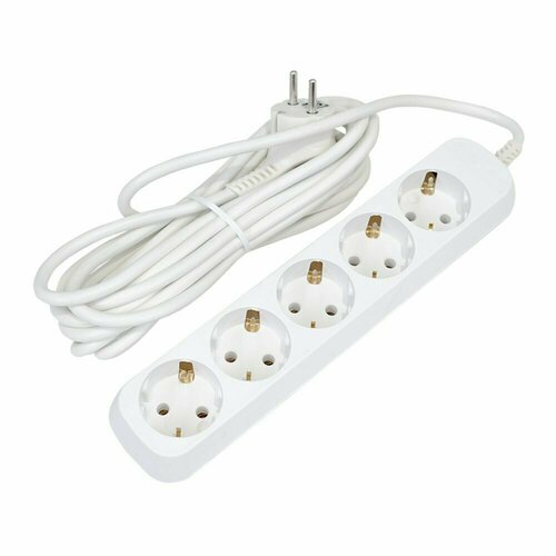 Удлинитель ONVOLT 5 гнезд с заземлением 3500 Вт 5 м