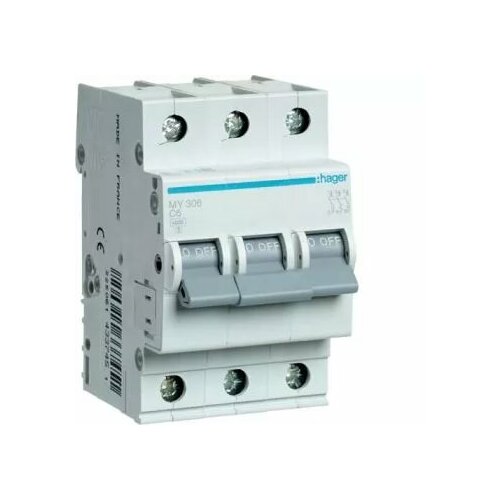 Автоматический выключатель 3P 4,5kA C-6A 3M Havells
