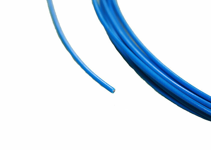 Провод ПВАМ-0,75 кв.мм (5м) б/уп. (голубой) - фотография № 1