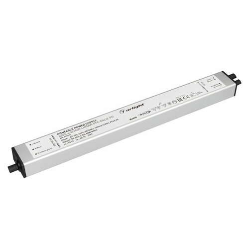 Arlight Блок питания ARPV-LG24060-LINEAR-PFC-DALI2-PD (24V, 2.5A, 60W) (Arlight, IP67 Металл, 5 лет) блок питания arlight arpv lg24060 linear pfc 24v 60w ip67 2 5a 034888