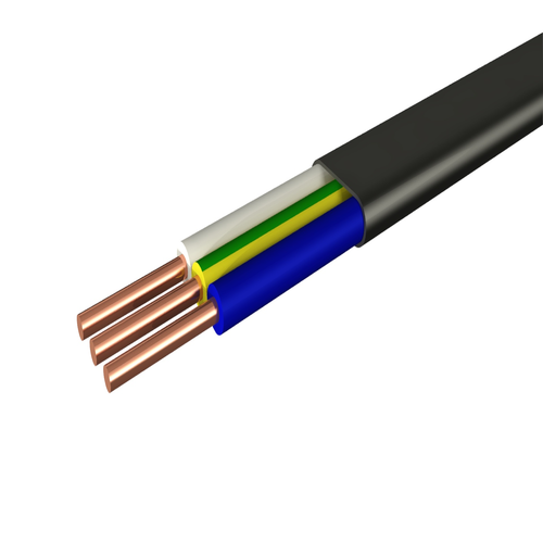 Кабель силовой ВВГ -П нг(А)LS ltx 3х1.5 0.66кВ | код БП-00009455 | ЭлПром (упак.100 м.) кабель ввг нг а ls 4х16 0 0 66кв элпром нт000003049 1 м