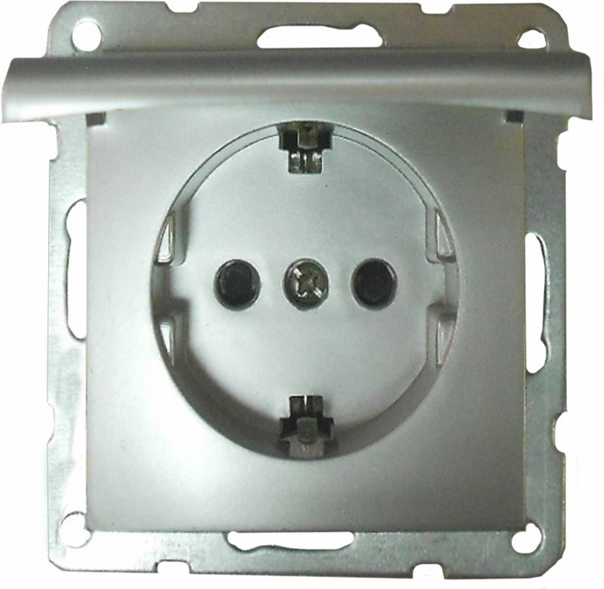 фото Розетка LK Studio LK60 1 пост серый