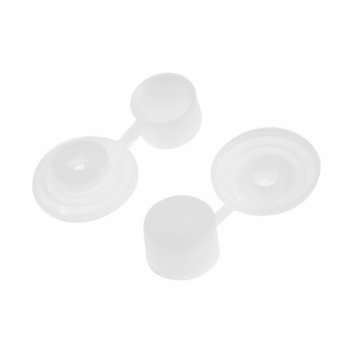 Шайба кровельная с колпачком бесцветная 250 шт 1298₽