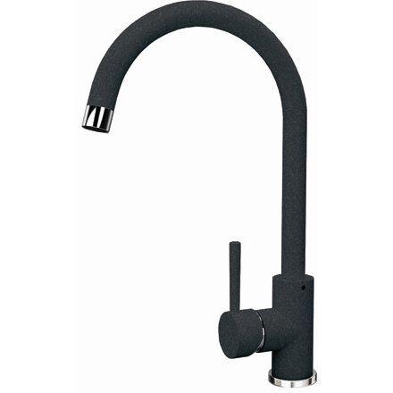 фото Смеситель для кухни Florentina Юна черный (313.39H.1123.102)