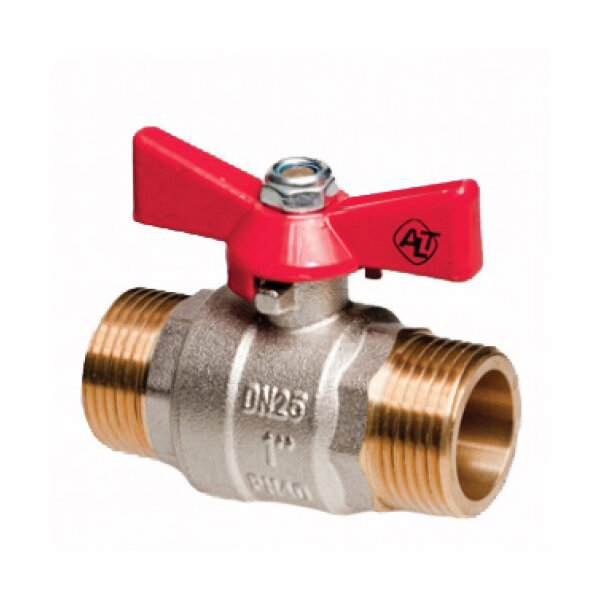 фото ALTSTREAM Кран шаровой ALTSTREAM ручка бабочка 1/2" НР