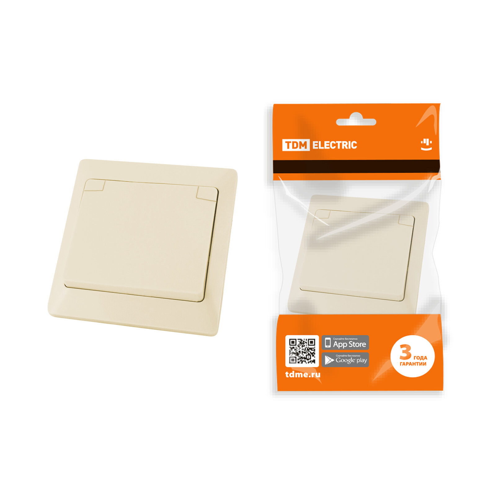 Розетка 2P+PE TDM Electric - фото №1