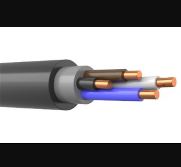 Кабель силовой ВВГнг(А)-LS 4х2.5(ок)(N)-0.660 однопроволочный | код 0454500000 | Алюр (упак.100 м.)