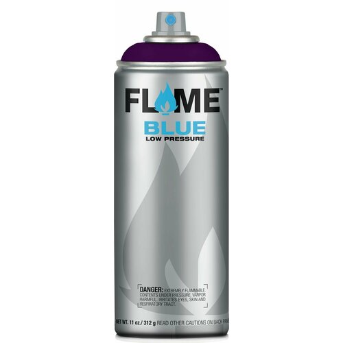 Аэрозольная краска для граффити и дизайна Flame Blue FB-318 / 557034 Traficpurple dark 400 мл