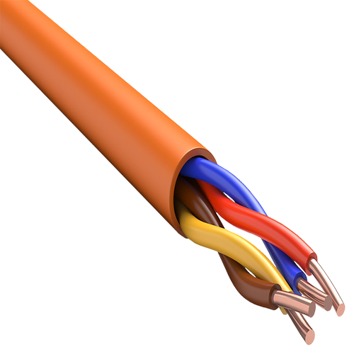 Кабель КПСнг(А)-FRHF 1х2х0.5 для ОПС и СОУЭ огнестойкий | код П2527 | СегментЭнерго (упак.200 м.)