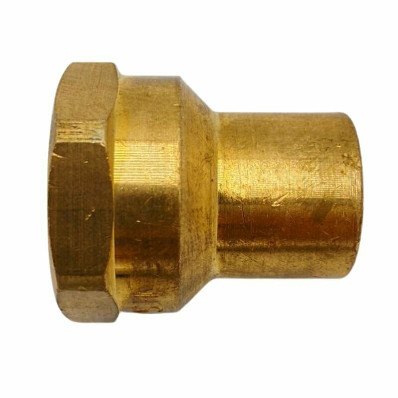 фото Соединение прямое медное пайка - внутреняя резьба 18х3/4" (soedmedvnpay1834)