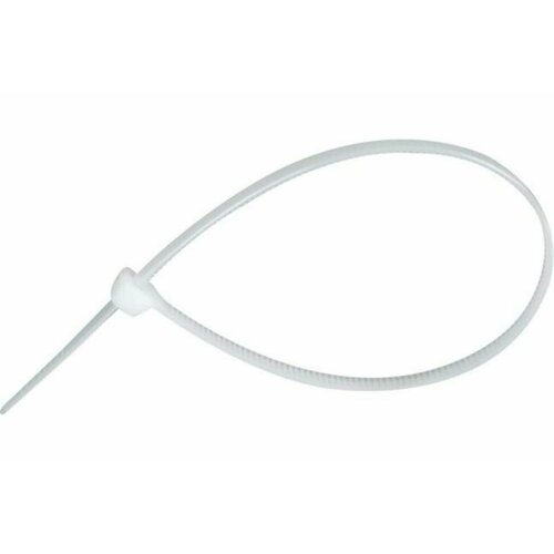 Кабельная стяжка хомут HLT 300x48 мм белый нейлон уп 100 шт 4670042793374 728₽