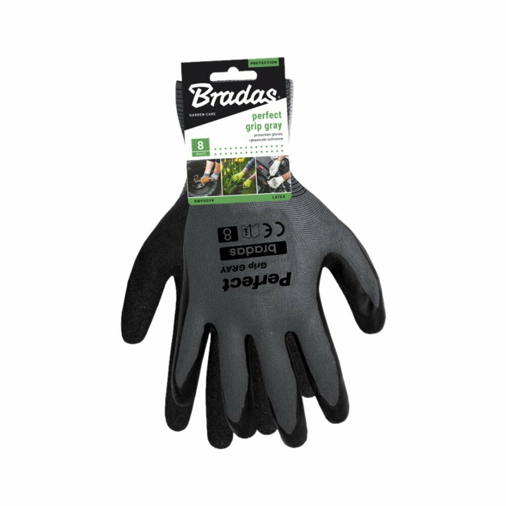 фото Перчатки рабочие Bradas PERFECT GRIP GRAY размер M