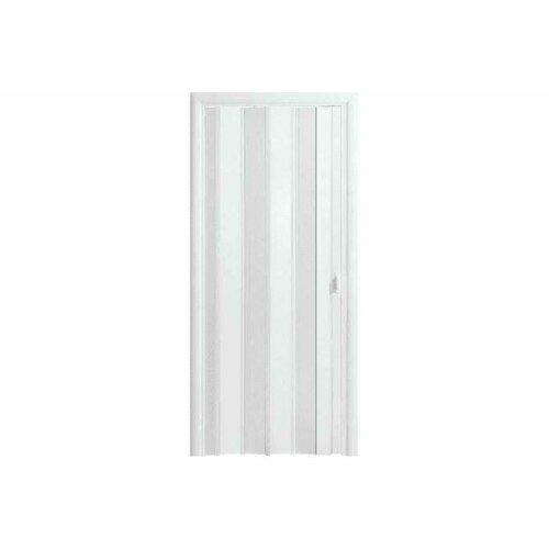 Дверь-гармошка Центурион майами-стиль, белая матовая, 2050x840 мм 814