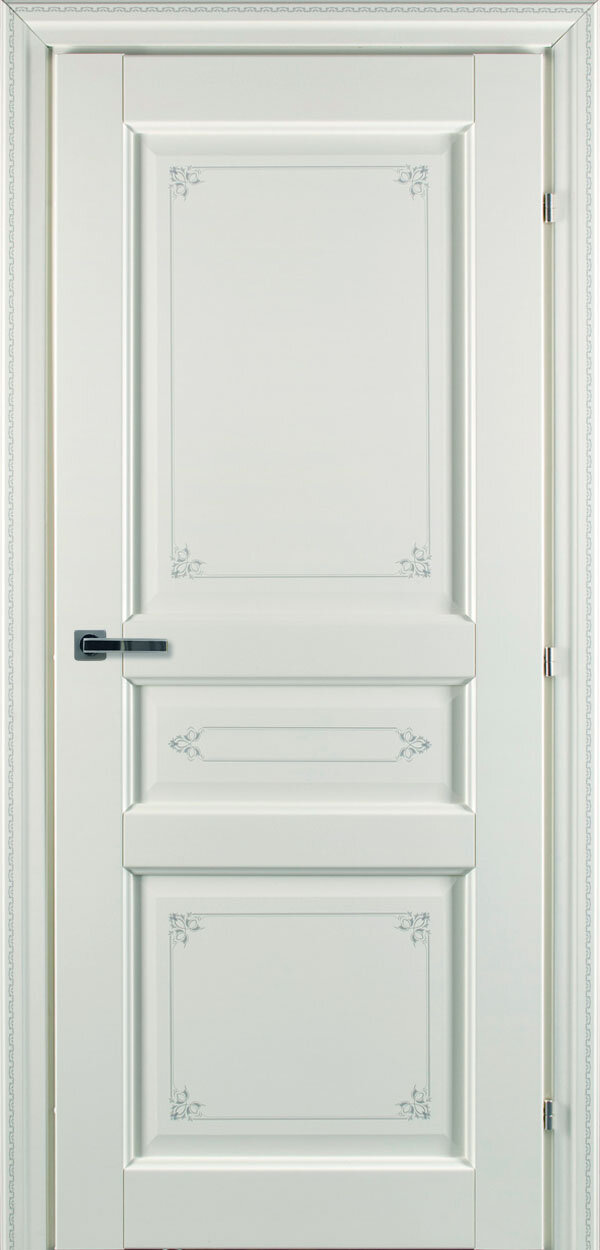 Межкомнатная дверь Краснодеревщик 6333 с печатью белая