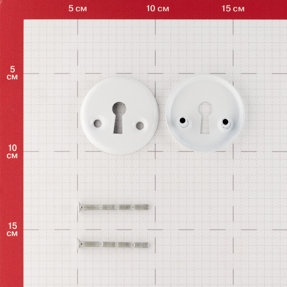 фото Ключевина 2014 круглая розетка белая