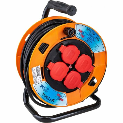 Однофазный кабельный удлинитель MTG MT250А H05VV-F