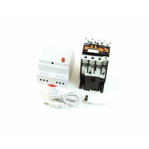 GSM датчик температуры с контактором - Страж Din-rail GSM (18,5 кВт) (I30691GS) (для котла, для отслеживания температуры) - смс розетки