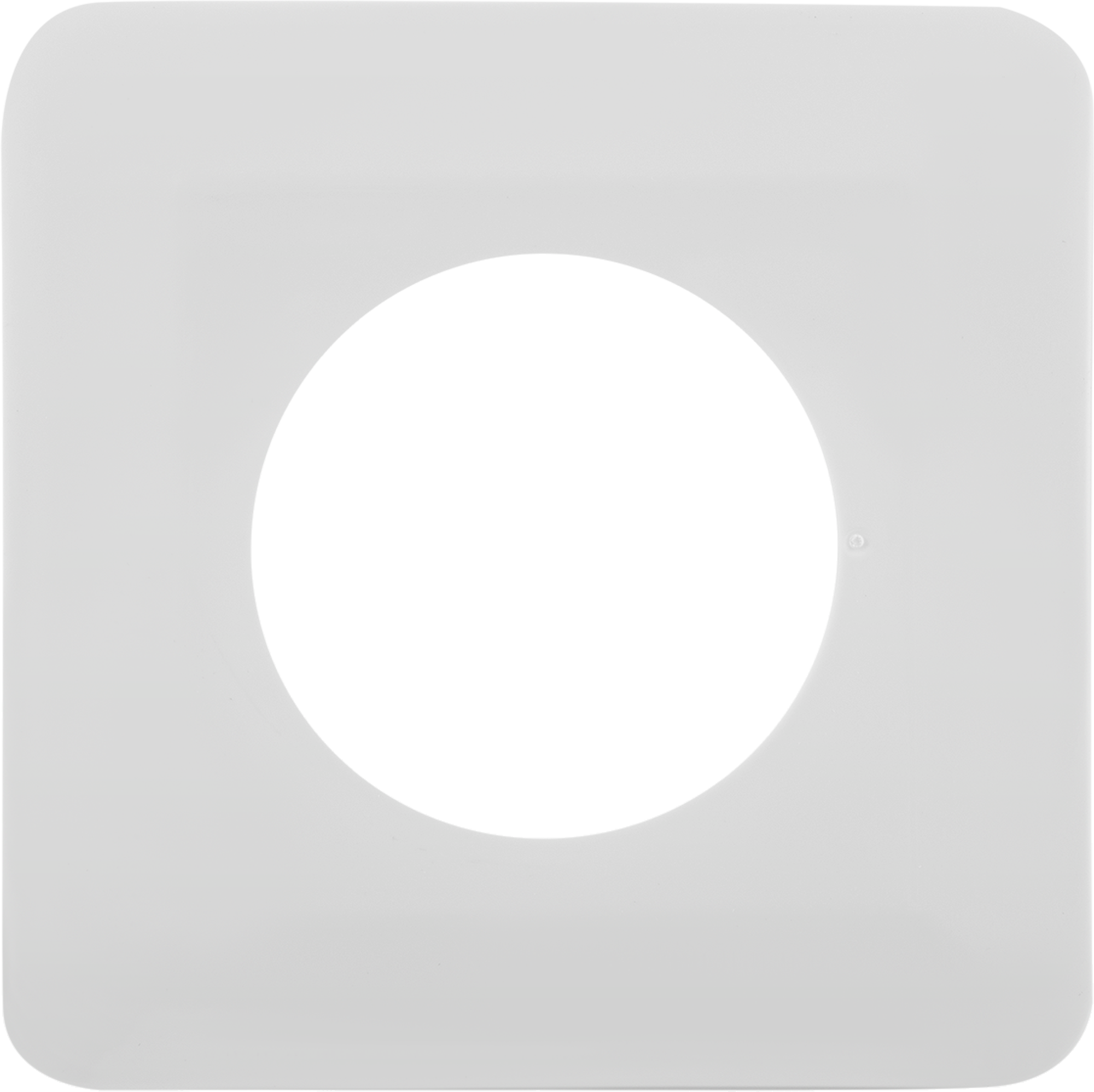 фото Накладка для розетки №1 1 пост, цвет белый