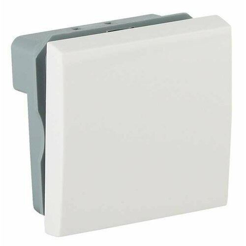 АДЛ 13-904 Выключатель модульный 1-кл. 2мод. 10А IP20 45х45мм бел. Ruvinil