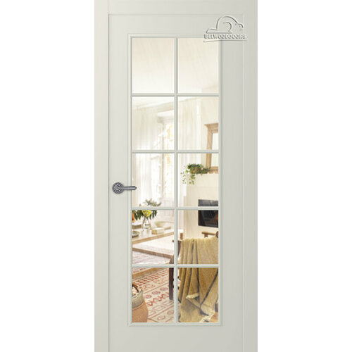 Межкомнатная дверь Belwooddoors Ламира 1 прозрачное эмаль белая межкомнатная дверь эмаль белая скин 1 дг белая эмаль 1900x550