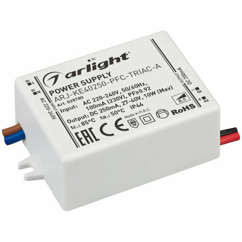 Arlight Блок питания ARJ-KE40250-PFC-TRIAC-A (10W, 250mA)