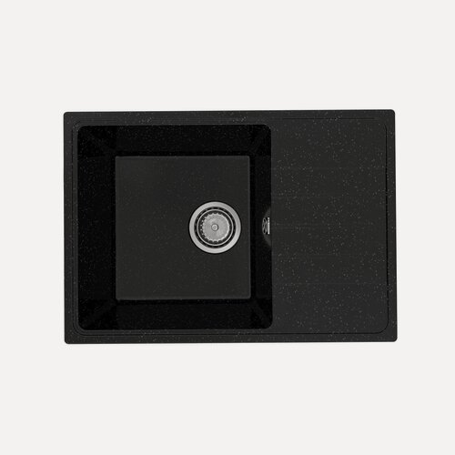 Изображение товара Кухонная мойка Practik PR-M-600-004 (без сифона), черный оникс