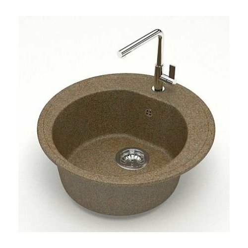 Кух. мойка AQUADREAM матовая мод.3/Q9 (терракот) каменная