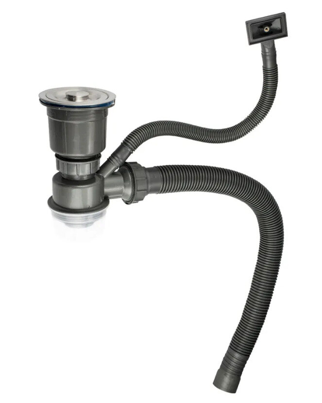 фото Сифон HandMade одинарный на нерж.