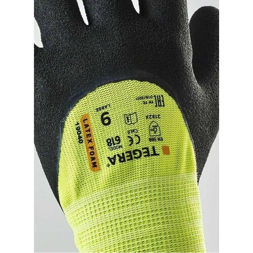 Перчатки рабочие TEGERA 618 9 р tegera перчатки рабочие нейлоновые ультратонкие с манжетой полиуретановый облив р р 9 777 9