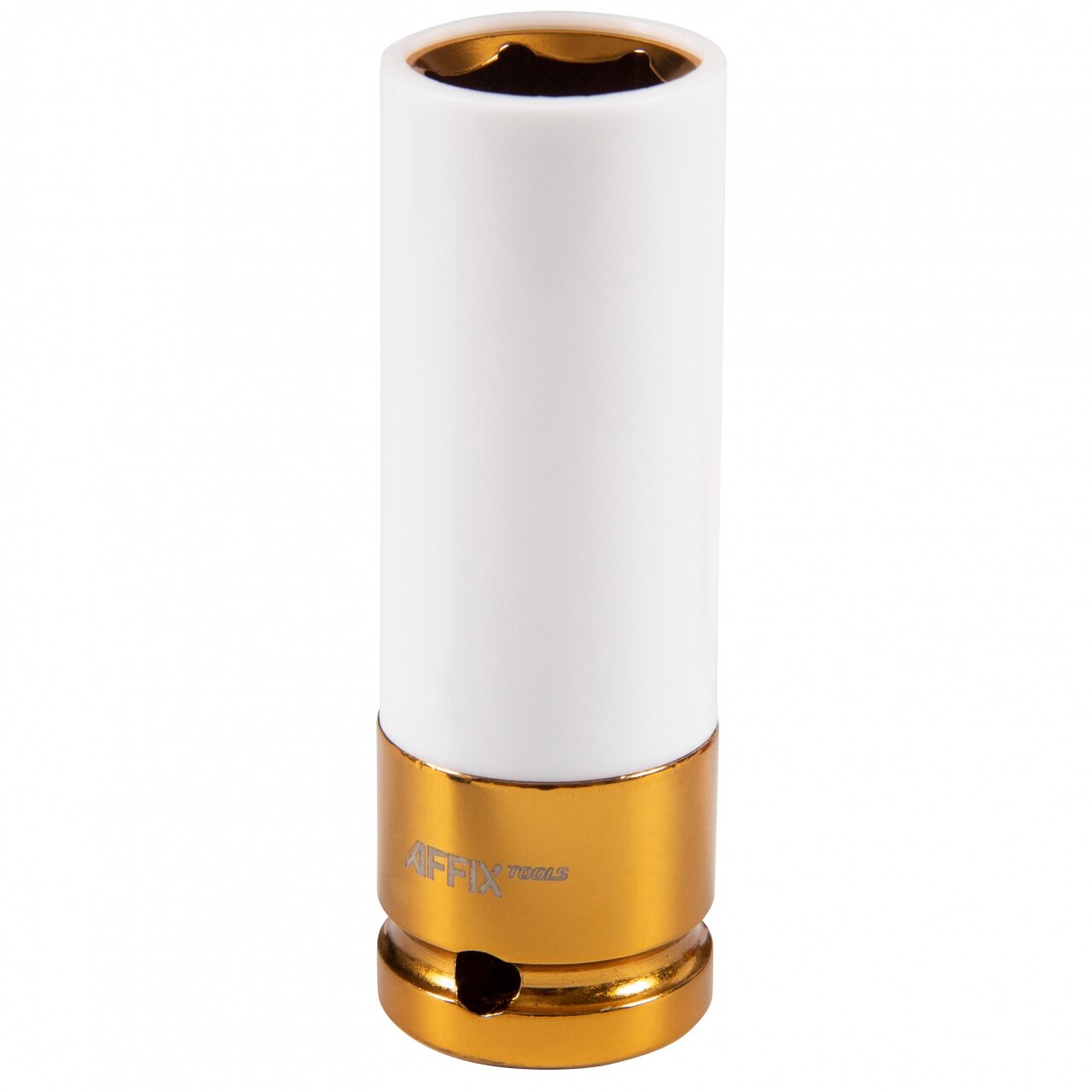 фото Головка торцевая ударная глубокая 1/2", 19 мм, тонкостенная, пластиковая защита AFFIX AF00645119