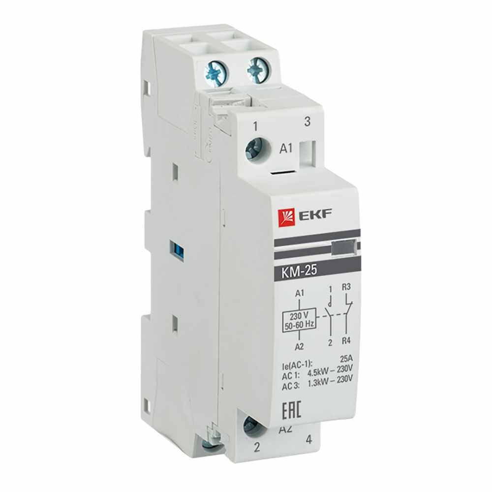 фото Контактор модульный на DIN-рейку EKF 25 А но+НЗ 230 В