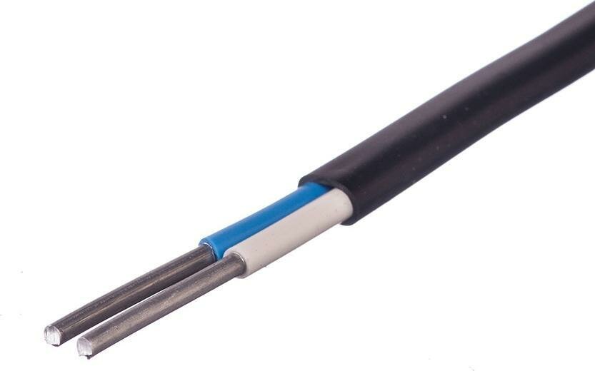 Кабель АВВГ АВВГ-п 2x6 плоский ГОСТ (комплект из 30 м)