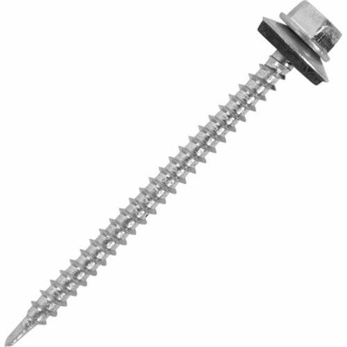 Крепежная техника саморез кровельный цинк 6,3x127-130 4шт 11024